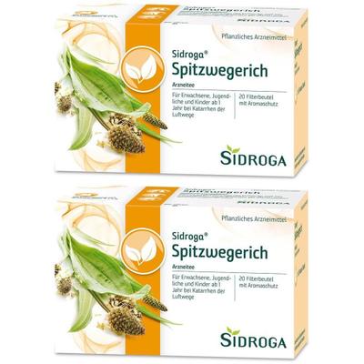Sidroga Spitzwegerich Tee Filterbeutel 2x 2x20x1,4 g