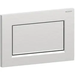Geberit Sigma 10 Square Betätigungsplatte 115893KX1 Cr gebürstet / hochglanz-verchromt