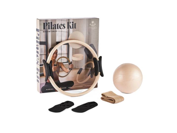 Pilates Starter Set 4-Teilig Sand