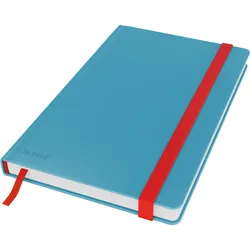 LEITZ 44810061 - Notizbuch, liniert (ca. A5), Cosy, blau
