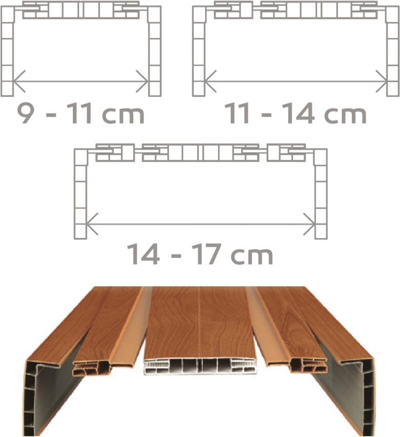 Forte KIT TELAIO BIANCO 110X220