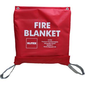 VLITEX Löschdecke Premium Li-Ion, 4 x 3 m, für Lithium-Ionen-Brände
