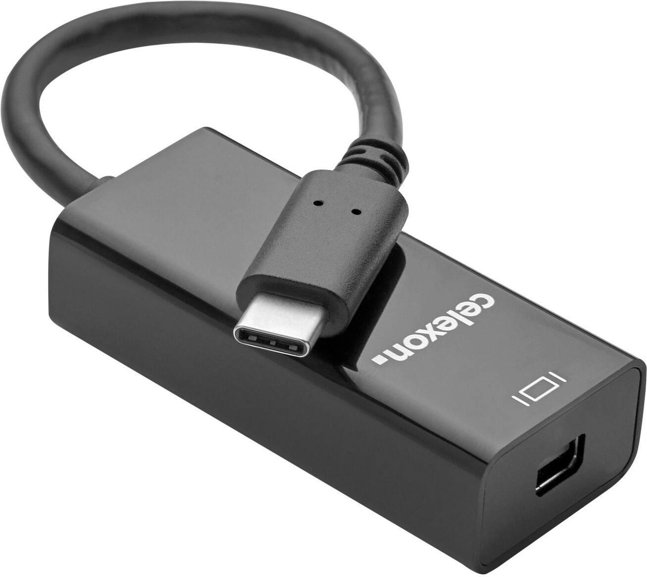 Celexon Usb-C Auf Mini Displayport M/f Adapter, Schwarz