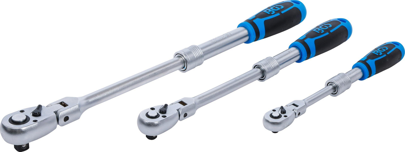 Dripio Set ratelsteeksleutels, 3-delig, 6,3-12,5 mm, uitschuifbaar