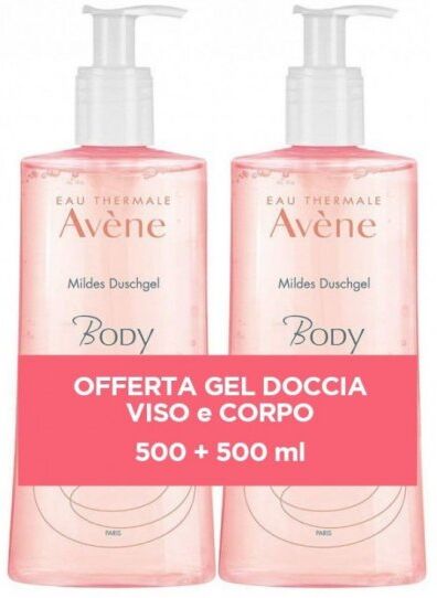 Avene Duo Body Gel Doccia 2X500 ml