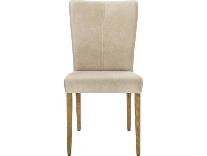 Stuhl Choice Beige Stoff/Holz Massivholz - Möbel Konfigurator: Traummöbel individuell zusammenstellen - Stuhl