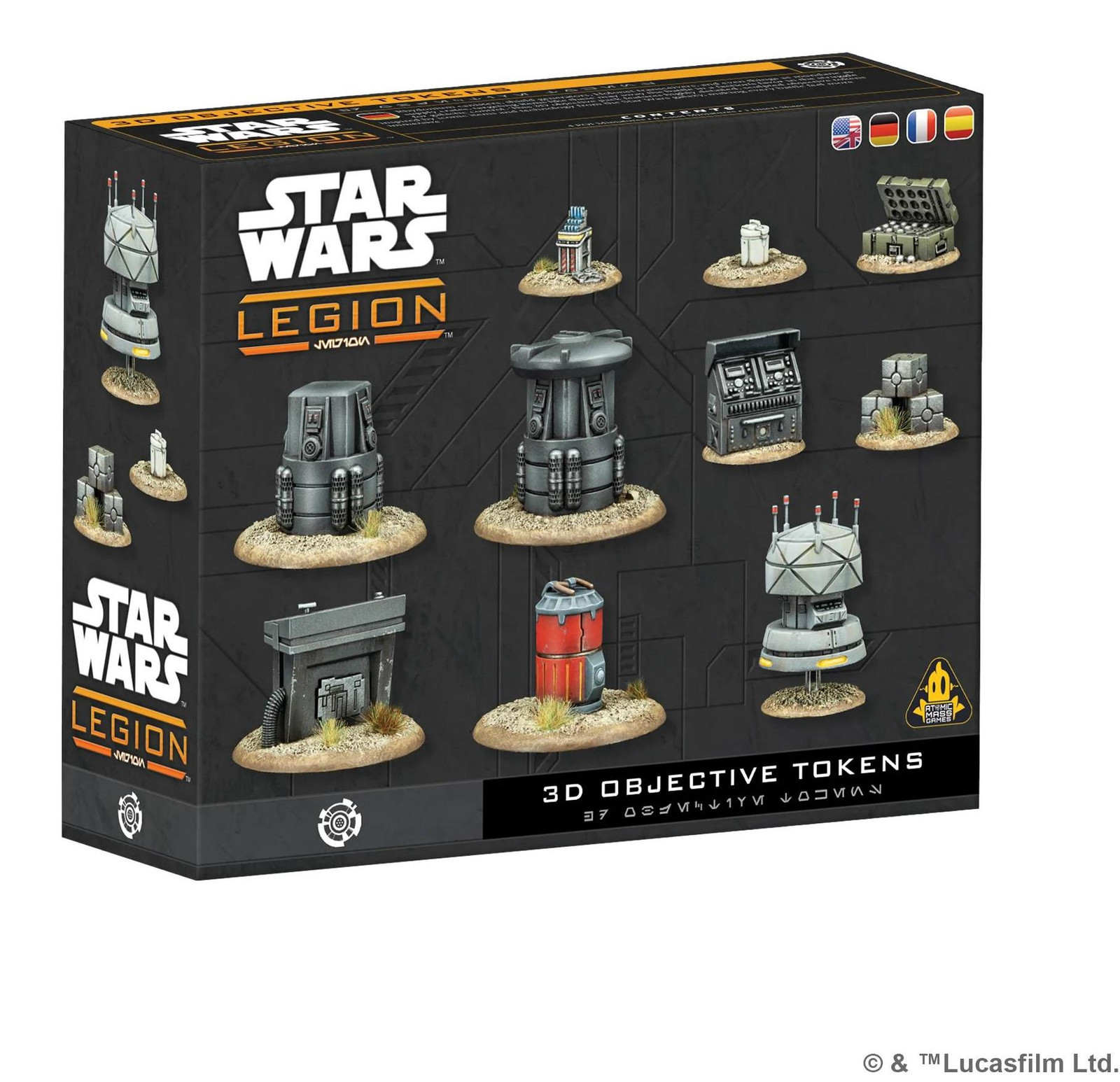 Atomic Mass Games Star Wars Legion 3D Doelwittokens Accessoires