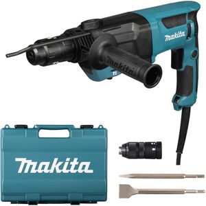 Makita Bohrhammer HR2670FTX1, SDS+, 800 W, Schlagkraft 3 Joule