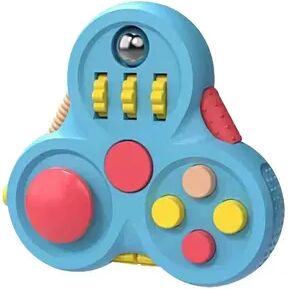 Smart Shopping Spot Rotating Magic Bean Adult Antistress Fidget Toy Autism ADHD Stress Relief Fingertip Toys For Kids Fidget Pad blue