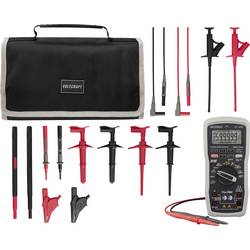 VOLTCRAFT VC-480 Multimeter mit MLSet-100 Messleitungen und Tasche VC-16821325+VC-18652745