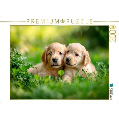 CALVENDO Puzzle Golden-Retriever-Freunde | 2000 Teile Lege-Größe 90x67cm Foto-Puzzle für glückliche Stunden, von , Calvendo Puzzle