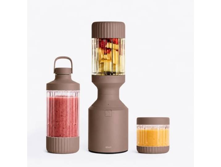 Beast Mega 1200 Plus - Hochleistungsmixer, Smoothie Maker - Mocha Deko-Stück, Standmixer: bruchsicheres Tritan, Stahlgetriebe – zerkleinert Eis. Für Suppen & Saucen, 60-Sek-Programm.