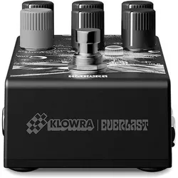 Klowra Effektgerät Everlast Delay Pedal mit Kabel (Bass, Gitarre), Effektpedal, Schwarz