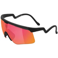 ALBA OPTICS Sportbrille DELTA | Black / F-Lens Flamingo