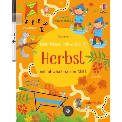 Mein Wisch-und-weg-Buch: Herbst, Taschenbuch von Kirsteen Robson, Usborne, 978-1-03-570464-4
