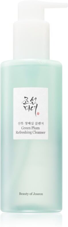 Beauty of Joseon Green Plum Refreshing Cleanser gentle exfoliating foaming cream with moisturising effect 200 ml