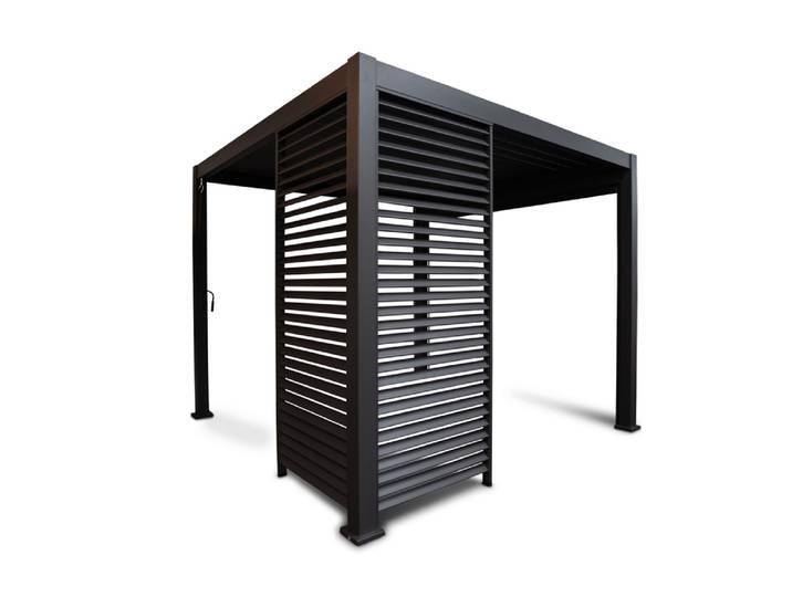 Best Louvre Terrassenüberdachungen Wände breite 300cm