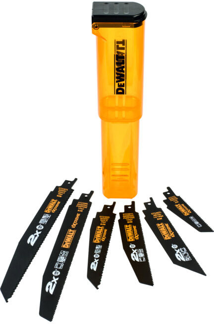 Jeu de lames de scie sabre DEWALT, 6 pièces (DT2440L-QZ)