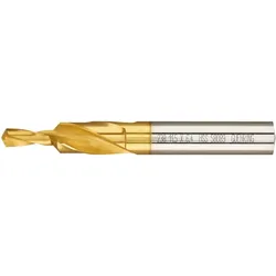 Gühring, Bohrereinsatz, FORMAT 7611010080 – Schritt Bohrer kurz DL HSS TiN M 8. 90 Grad gñhring (8.4 Millimeter)