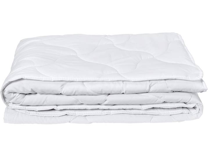 Microfaserbettdecke SCHIESSER Leichtsteppdecke Sommar aus Mikrofaser mit Hohlfaser-Füllung , weiß, B:155cm L:220cm, Bezug: 100% Polyester. Füllung: 100% Polyester, Bettdecken, Microfaserbettdecke