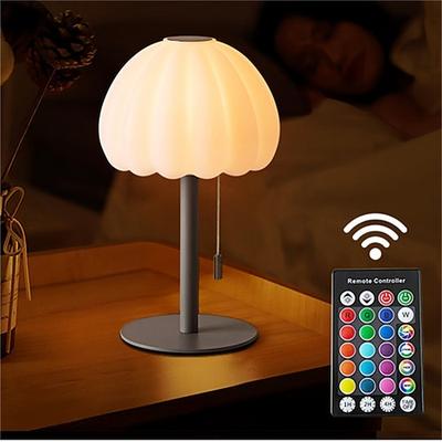 1 Stück RGB-Tischleuchte im modernen Retro-Stil, kreativ gestaltet für Wohnzimmer, Arbeitszimmer, Villa, Hotel, Schlafzimmer, LED-Nachttischleuchte
