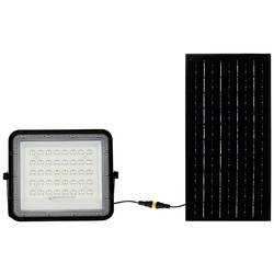 V-TAC VT-80W 7823 LED-Flutlichtstrahler, Solarmodul 10 W Leuchtfarben: Kaltweiß