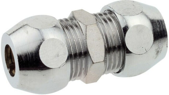 KIRCHHOFF MS Raccord à compression - Connecteur, chrome, 3/8