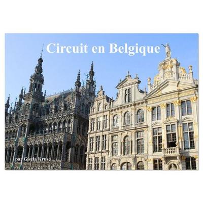 Circuit en Belgique (Calendrier mural 2026 DIN A2 vertical), CALVENDO calendrier mensuel