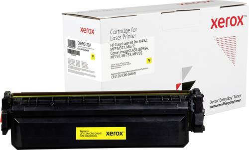 Xerox Toner ersetzt HP, Canon 410X, CF412X, CRG-046HY Kompatibel Gelb 5000 Seiten Everyday Toner 006R03702