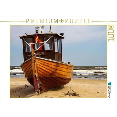 CALVENDO Puzzle Usedomer Seeteufel | 1000 Teile Lege-Größe 64x48cm Foto-Puzzle für glückliche Stunden