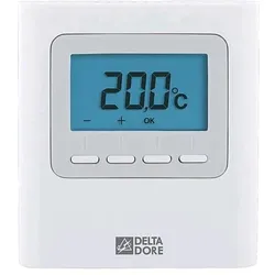Delta Dore DELTA 8000 TA RF, Thermostat, Weiss