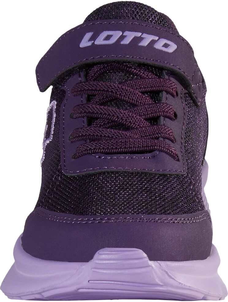 Sneaker LOTTO, Jungen, Gr. 28, lila (lila, lavender), Kunstfaser, Synthetik, mehrfarbig, Schuhe Sneaker