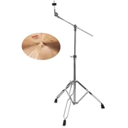 Paiste 2002 14" Crash + Galgenbeckenständer SET