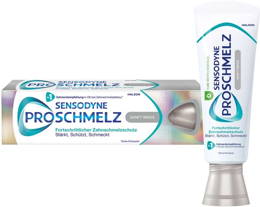 Sensodyne Proschmelz Sanft Weiß Zahnpasta 75ml