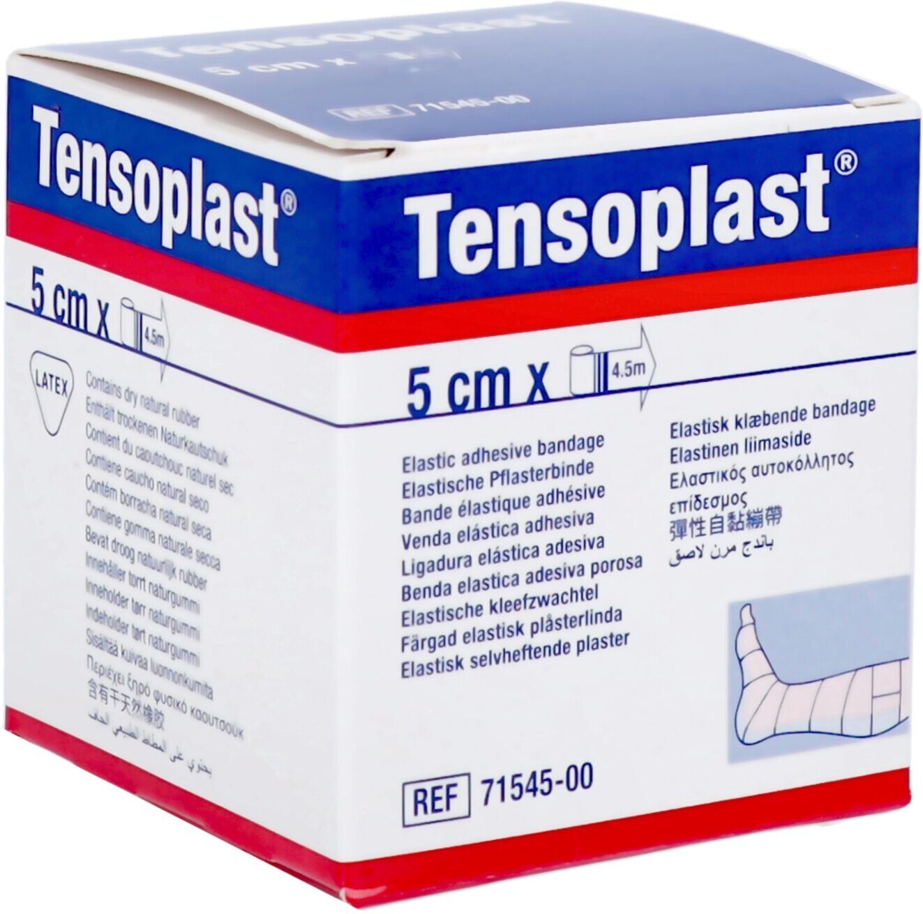 Tensoplast Ba. Cart.   5  cm R.4037