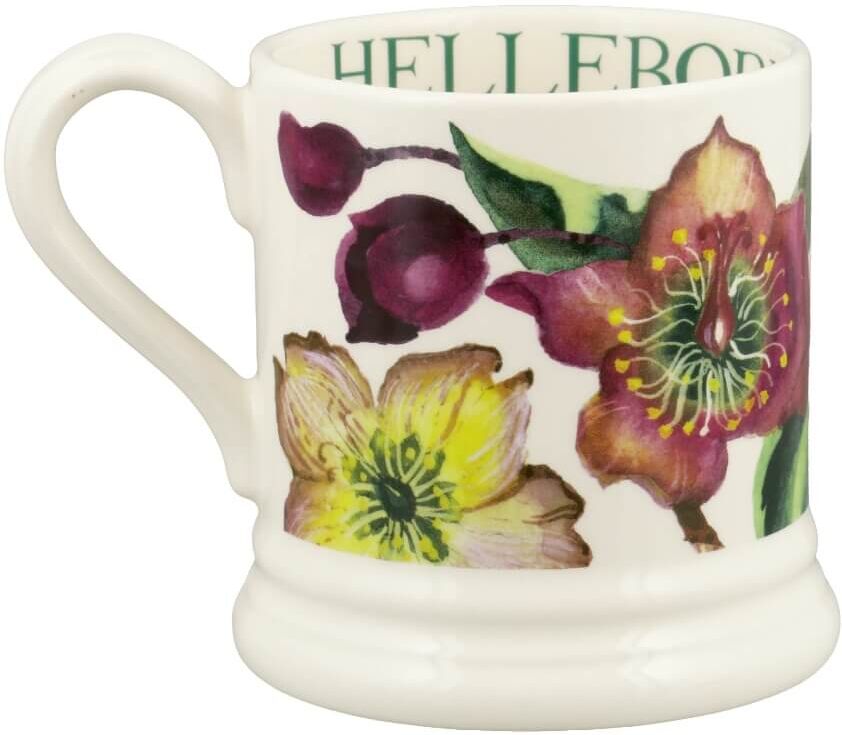 Emma Bridgewater Half Pint Mug - Hellebore