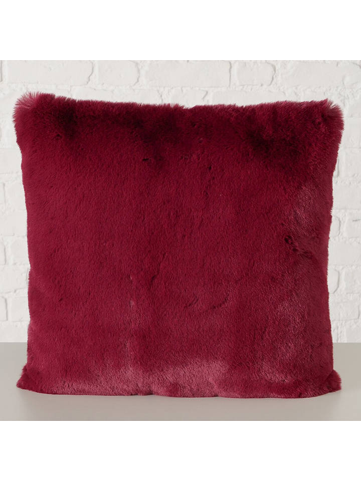 Boltze Kissen "Liz" in Rot - (L)45 x (B)45 cm - onesize