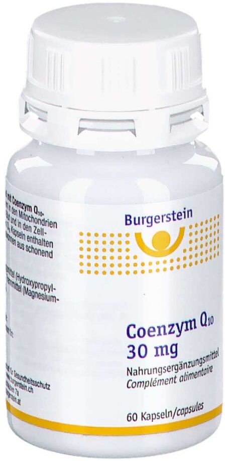Burgerstein Coenzym Q10 30 mg Kapseln 60stk