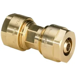 Viega, Rohrverbindungstechnik, Kupplung Messing, Klemmanschluss, Modell 1030.5 d: 20 (Rohrkupplung)