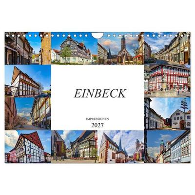 Einbeck Impressionen (Wandkalender 2027 DIN A4 quer), CALVENDO Monatskalender