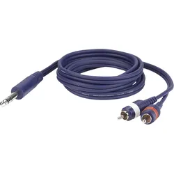 DAP FL35 - Stereo Jack to 2 RCA male L/R 3 m
