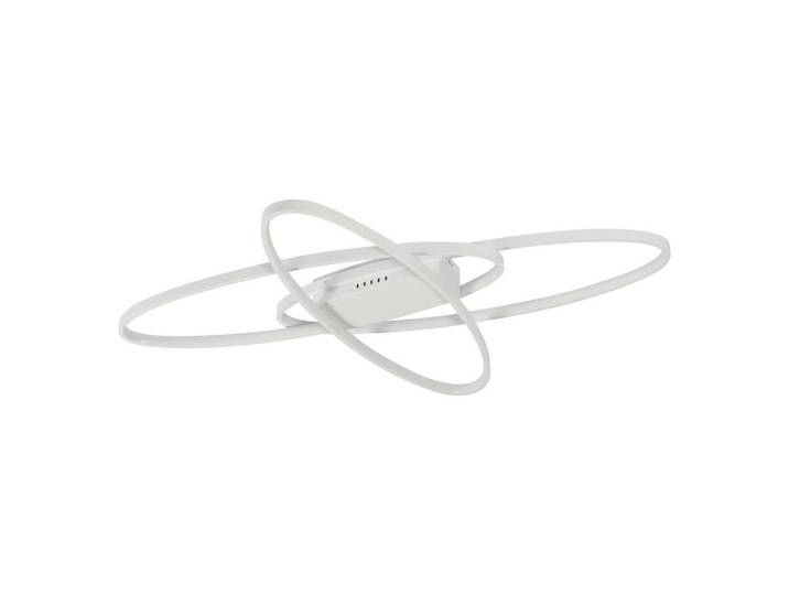 ZMH Led-Deckenleuchte Zoe 85/62/7cm, Weiß, Metall, Mode, Oval, LED integrated, 62x7x85 cm, Lampen & Leuchten, LED Beleuchtung, LED-Deckenleuchten
