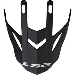 LS2 Ersatz Schild für MX436 Evo Helm - matt-schwarz