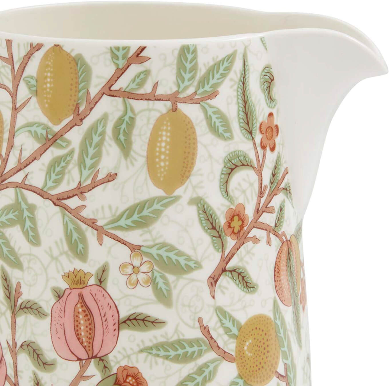 Spode Morris & Co 3-Pint Earthenware Jug - Fruit