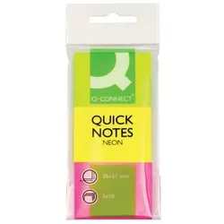 Haftnotizblock 38x51mm Neon 150Bl 3 Stück