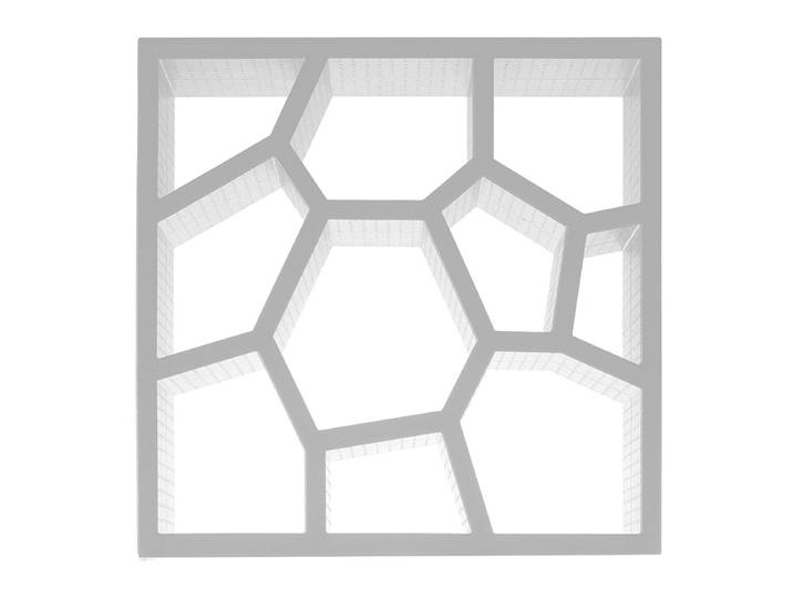 CASAMANIA Bibliothèque OPUS INCERTUM (Blanc - Mousse de polypropylène)