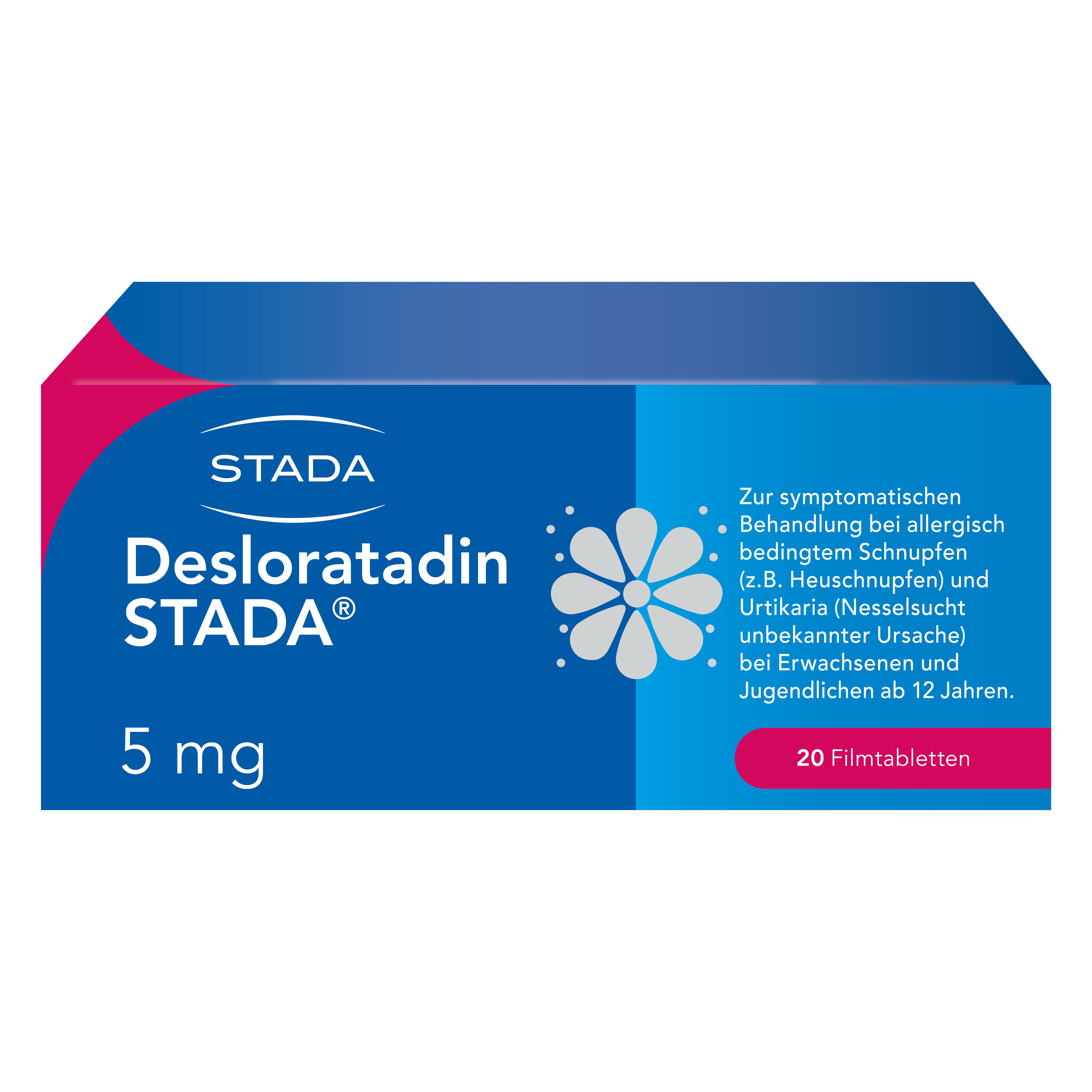 Desloratadin Stada 5 mg Filmtabletten 20 St