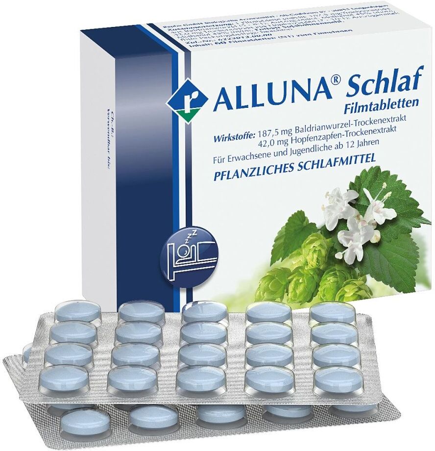 Alluna Schlaf Filmtabletten