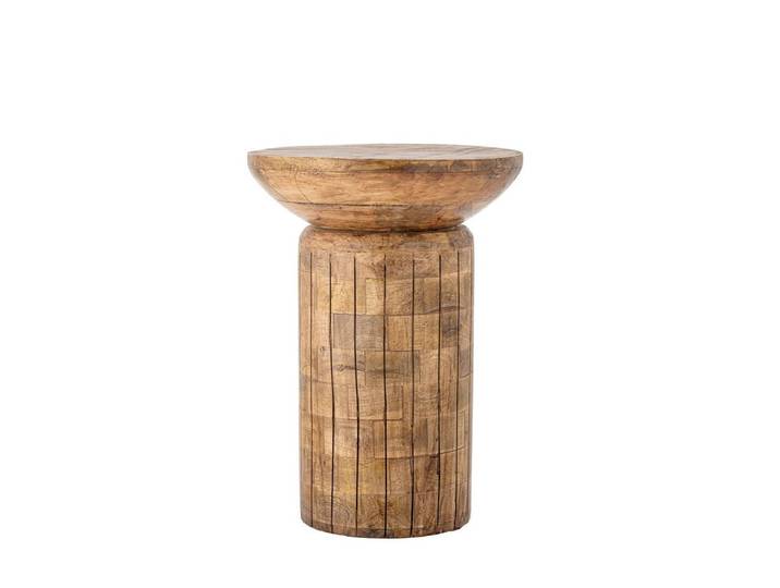 Beistelltisch Nola – naturinspiriert aus Mangoholz - Mangoholz - Luxusbetten24