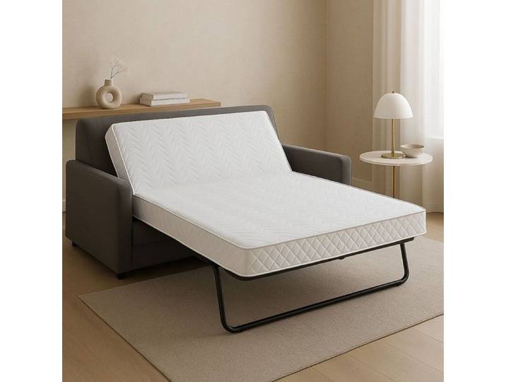Matelas Trs Ferme Pour tous BZ Alse 120x190 cm epaisseur 15 cm Oreiller Visco avec face de contact Mmoire de Forme sur Face Hiver -.